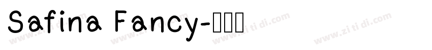 Safina Fancy字体转换